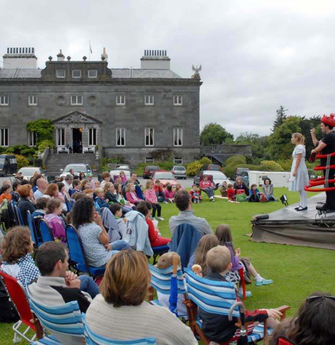 Enchanted evenings of family theatre on the lawn of Westport House
